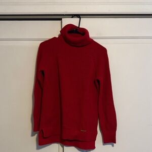 Michael Kors Red Knit Sweater